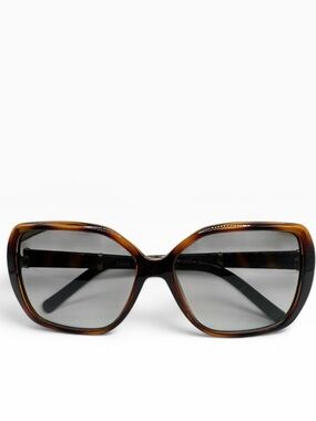Chloé CE680S Oversized Square Havana Tortoise Shell Italy Sunglasses 58mm